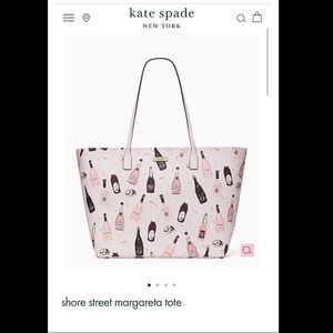 Kate Spade Champagne Large Tote